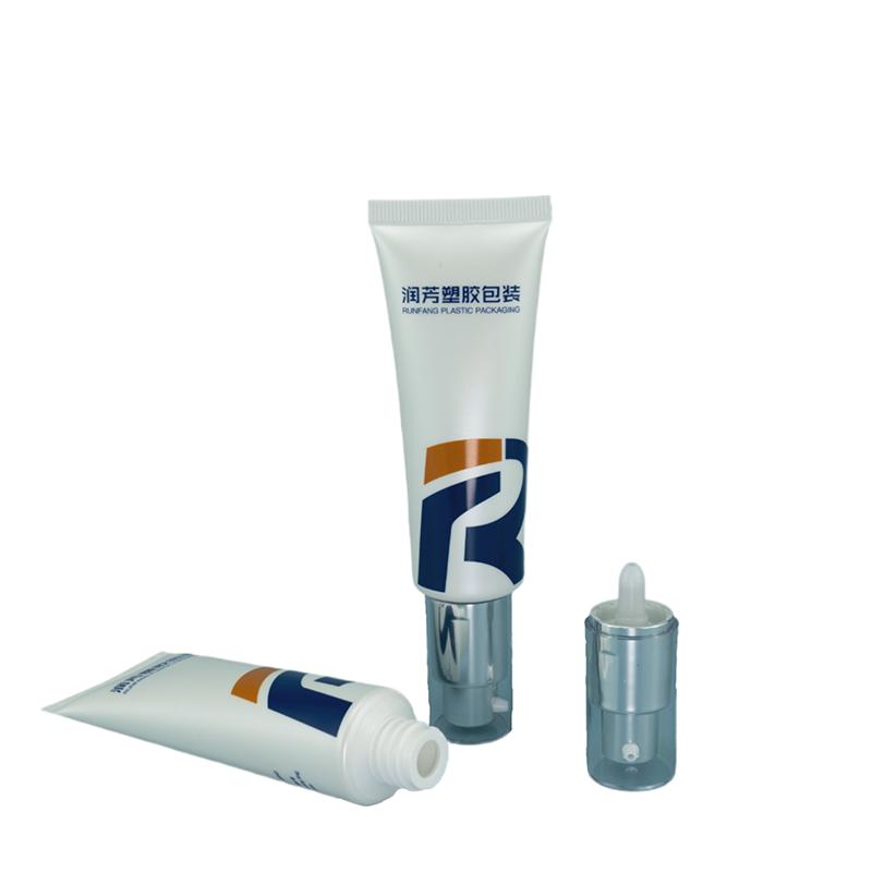 Cosmetic Plastic Airless Pump Squeeze Tube Packaging