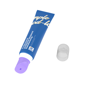 5ml 8ml 10ml 15ml 20ml Empty Custom Logo Mini Clear Cosmetics Squeeze Lip Gloss Tube with Cap