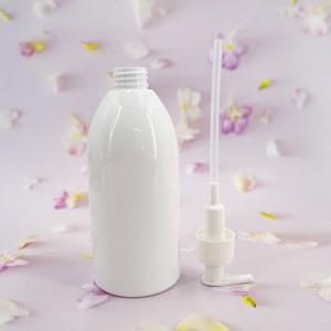 Wholesale Plastic Cosmetic Packaging PET Pump Bottle