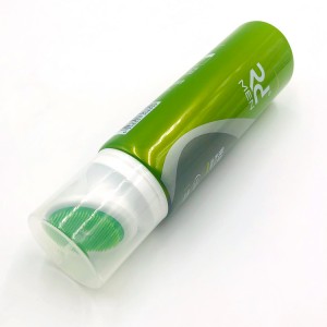 120ml Cosmetic Plastic Packaging Massage Tube With Silicone Brush Head Massage Tube