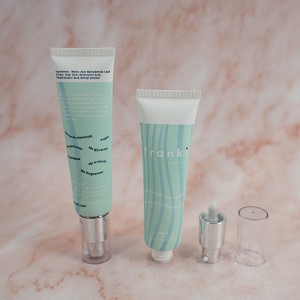D30mm Plastic Cosmetic Packaging Soft Tube With Pump Head