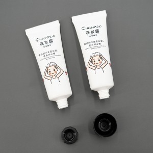Chinese Professional Bamboo Empty Mascara Tube for Cosmetics Skin Care Round Aluminium Mascara Tube Rose Silver Mascara Container