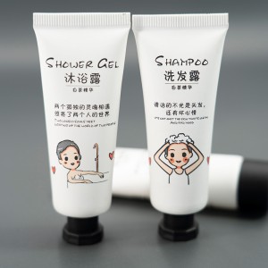 Custom Printing Luxury Face Wash Sunscreen Hand Cream Body Lotion Shampoo Cosmetic Plastic Tube Packaging