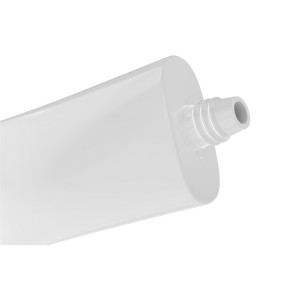 편평한 관 화장품 포장 선스크린 크림 관 새로운 UV 인쇄 기술 백색 플라스틱 백색 또는 주문 나사 모자