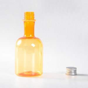 Hot Selling 60ml 120ml 200ml Round Customization Plastic Body Lotion PET Bottles