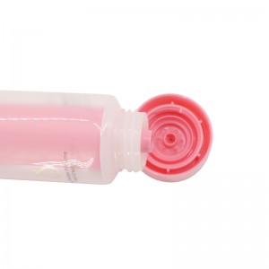 Double Tube Plastic Cosmetic Round Soft Tube Packaging