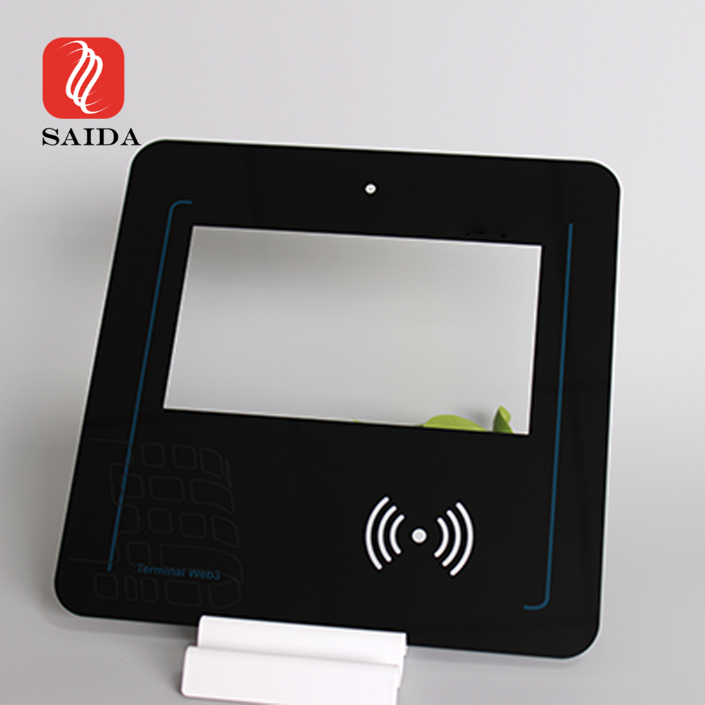 1mm Front Toughened Glass Panel for Facial Recognition 