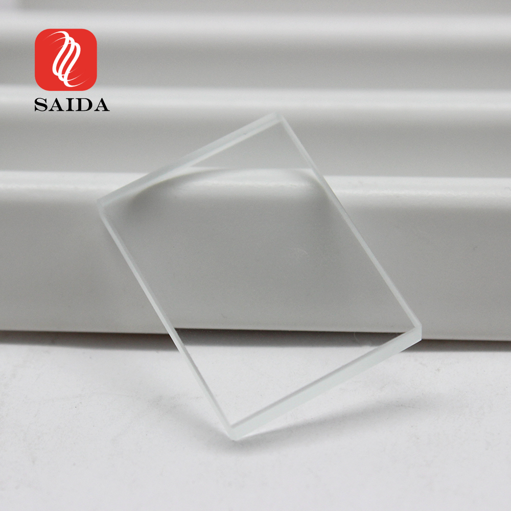 Panneau en verre borosilicaté ultra transparent IK09 10 mm pour éclairage LED