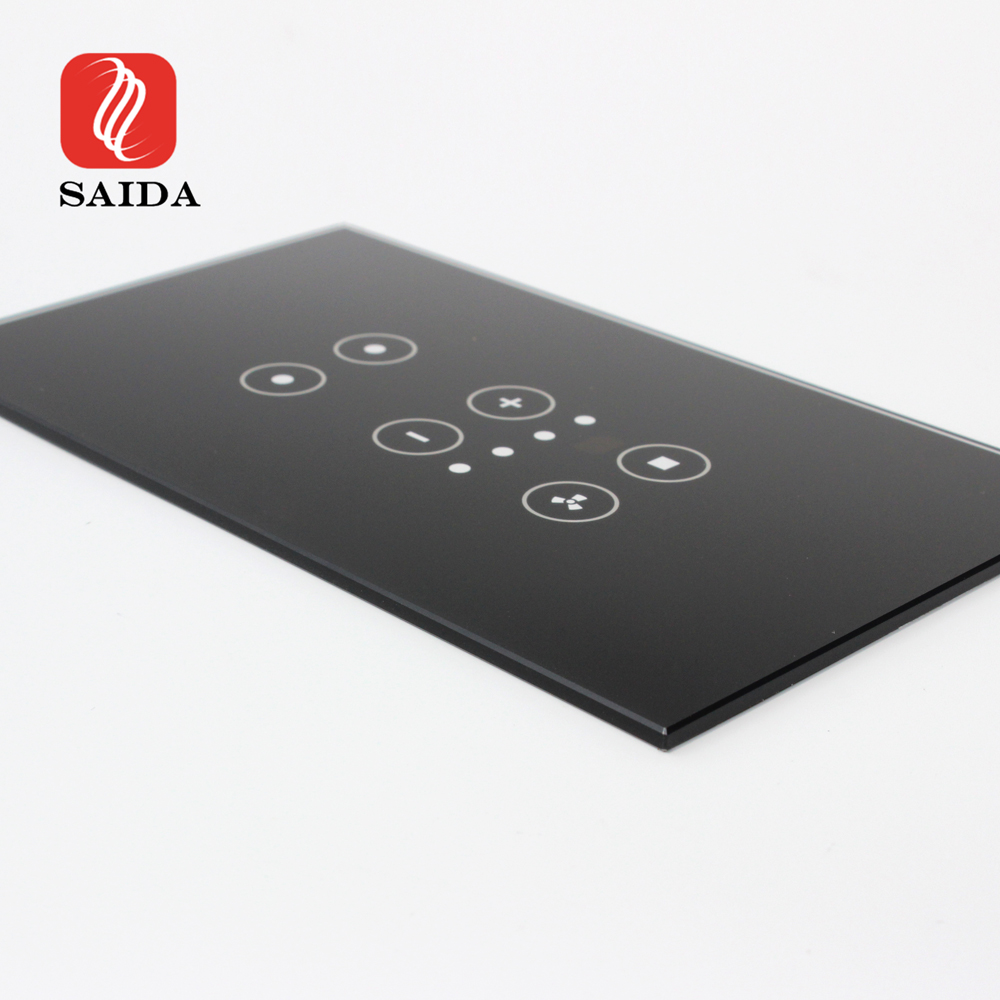 3mm Lighting Touch Switch Glass Plates 