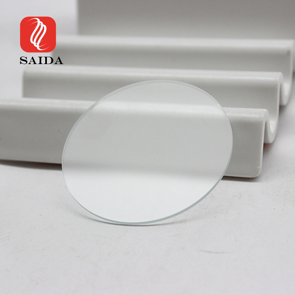 1.5mm Transparent Cover Round Gorilla Glass for LCD Display 
