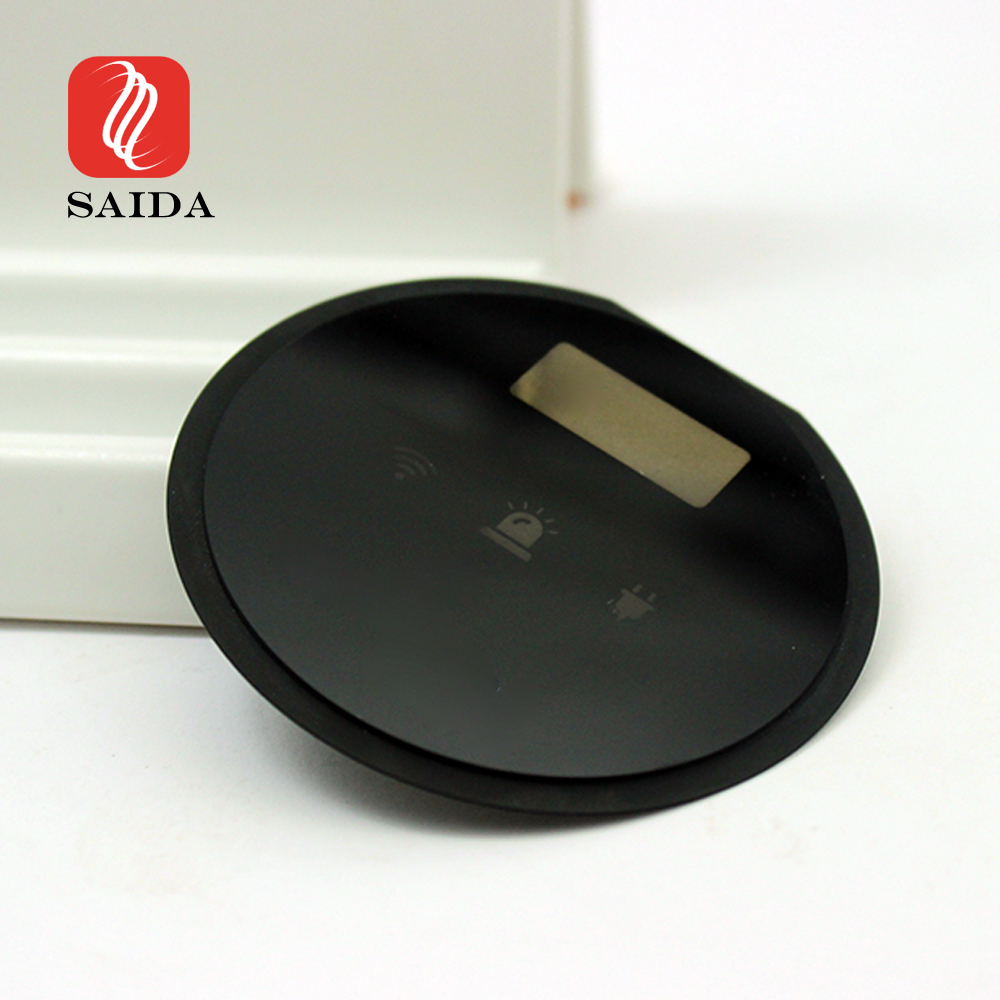 1mm Round Smart Watch Glass with Hidden Window 