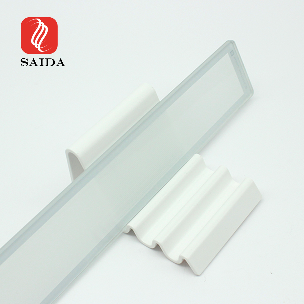 Panel szklany o grubości 3 mm z białą podkładką ścienną