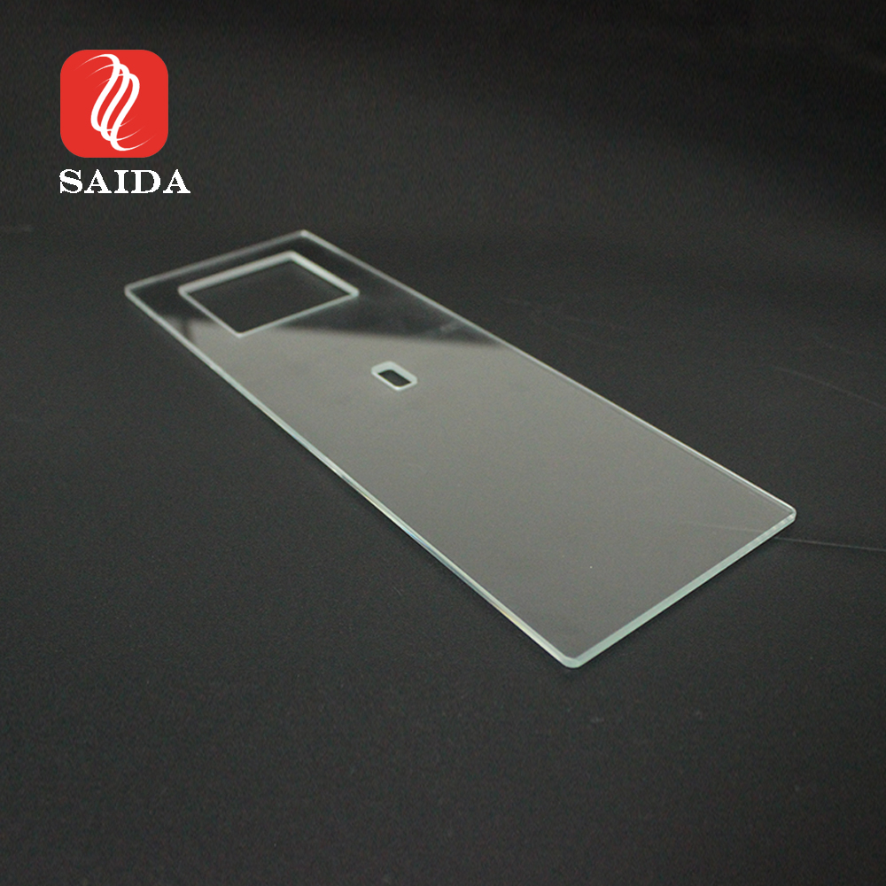 Verre transparent de serrure de porte intelligente à faible teneur en fer de 3 mm