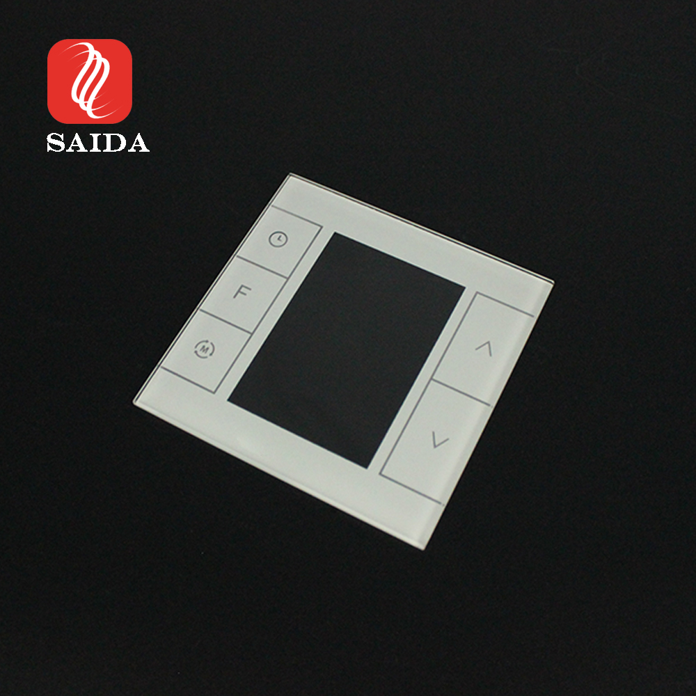 Vidrio templado Celar de cristal blanco Apple de 3 mm para termostato