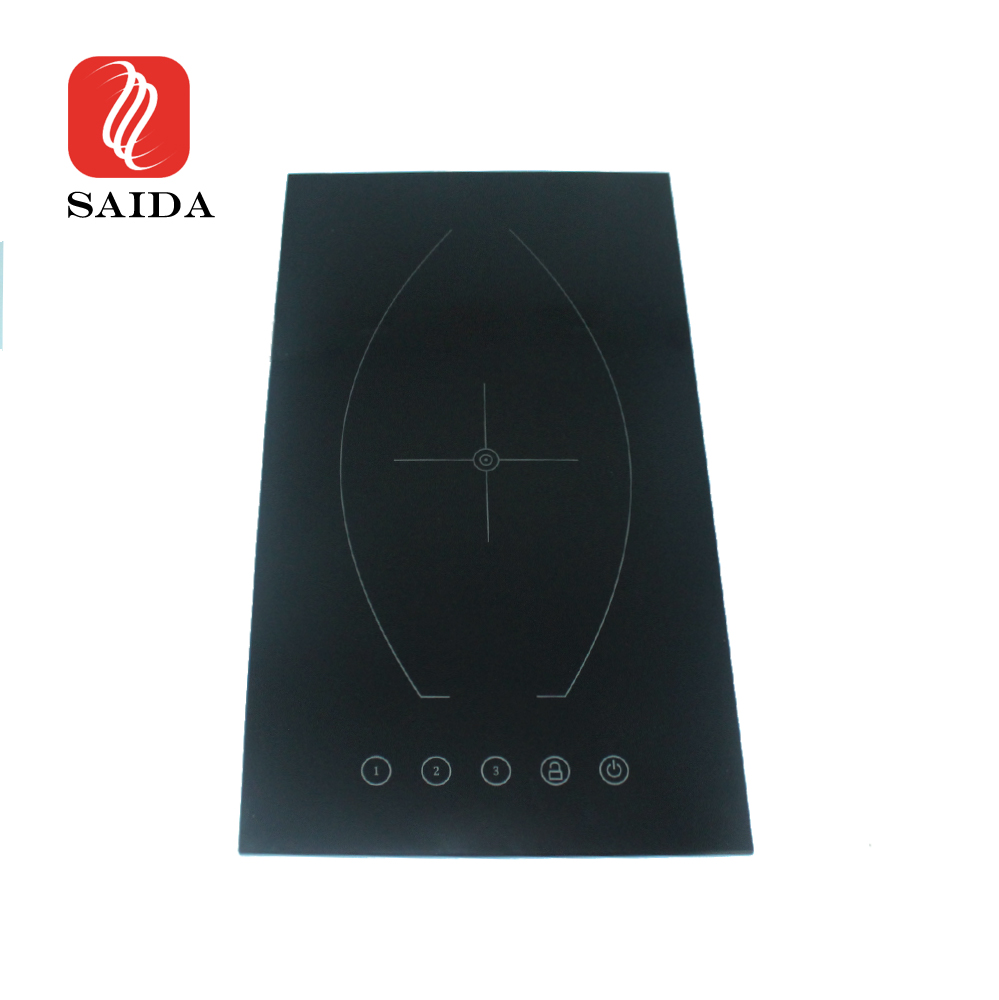 Glass Cooktop 4mm Glass Ceramic Black for Induc...