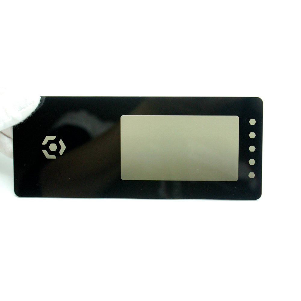 Kính cửa sổ đen nguyên khối 2 mm độc đáo cho thiết bị điện