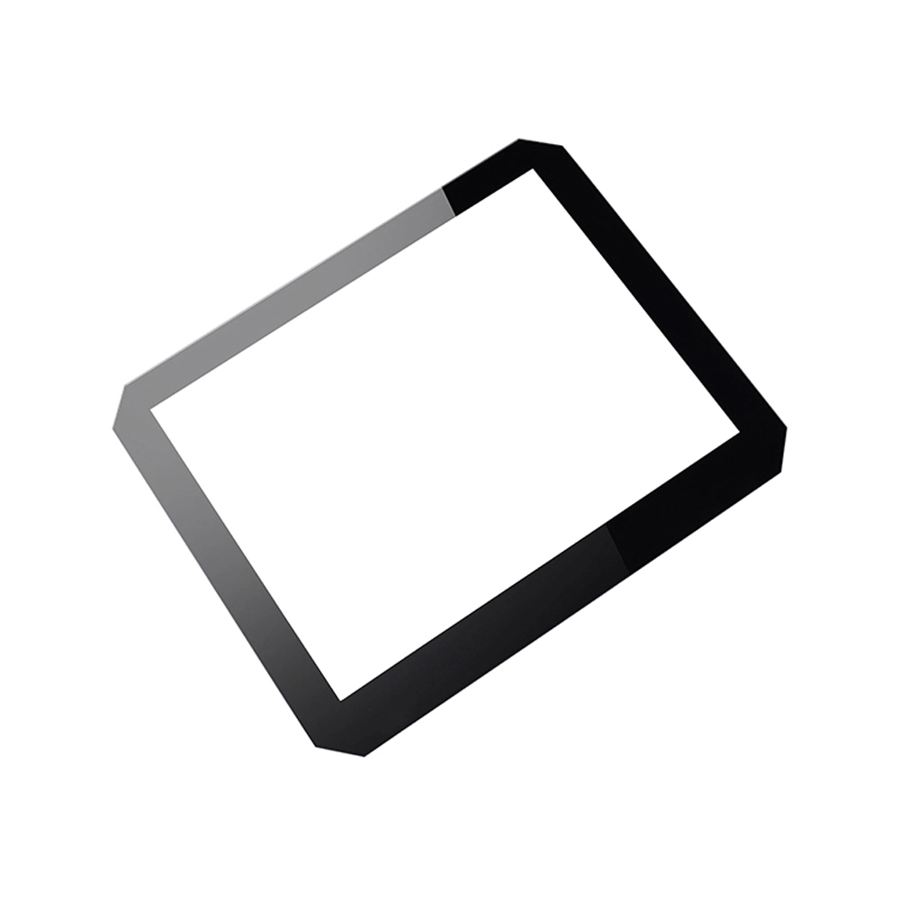 HMI Dokunmatik Panel için Kesilmiş Köşe 1,1 mm Ekran Kapağı Camı