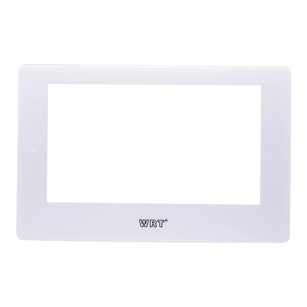 White AGC Dragontrial 21inch Display Tempered Cover Glass