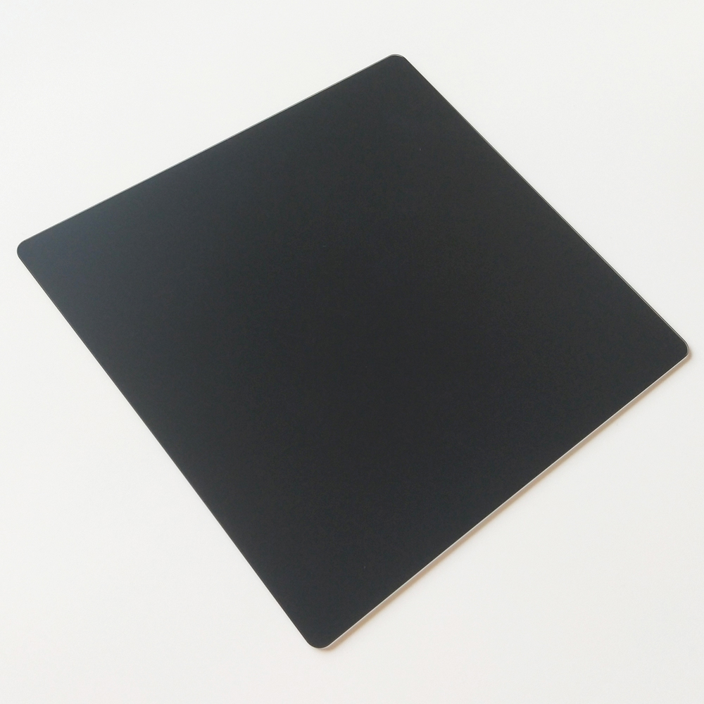 Capa temperada de superfície fosca AF + AG de 1 mm para placa de mouse