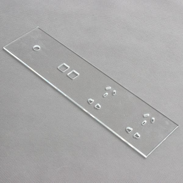 Diskaun borong China Control Accessories Wall Touch Light Switch Glass Panel, Switch Cover Glass