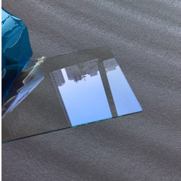 8 ohm 50 * 50 * 1,1 mm laag geleidend ITO-glas voor laboratorium.