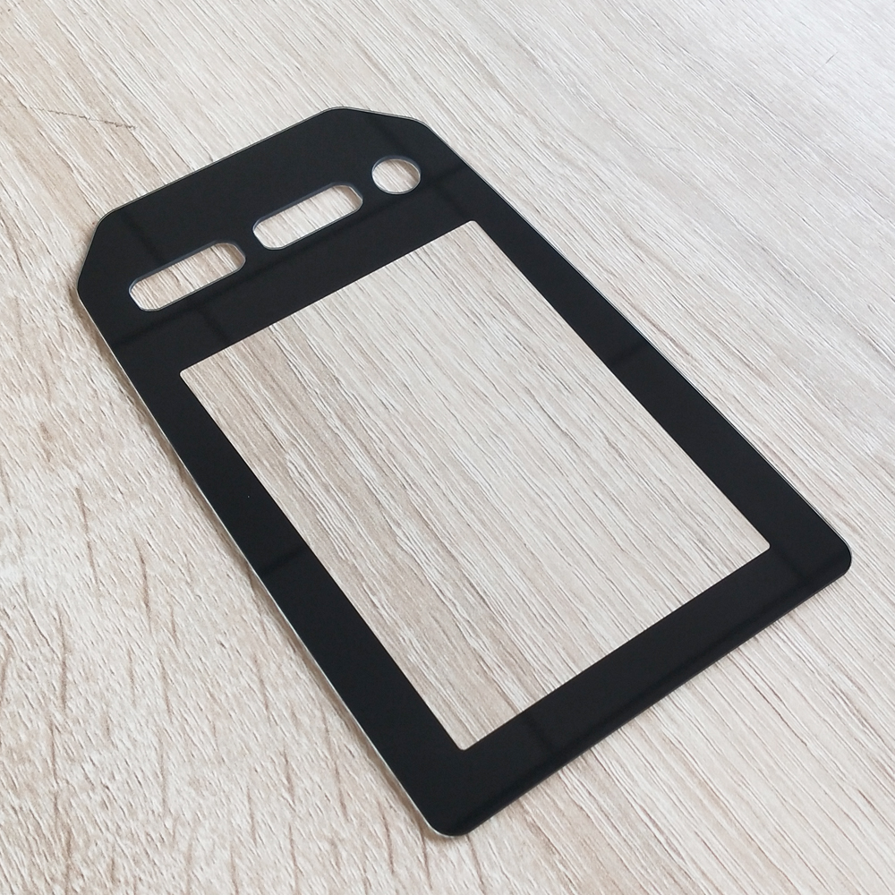 4inch Irregular 2mm Front Protective Glass for TFT Display
