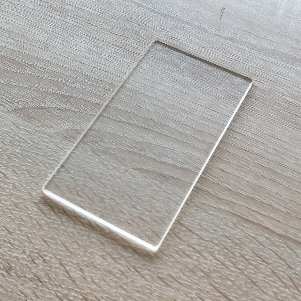 ورق شیشه ای شفاف کوارتز با خلوص بالا برای گندزدایی UV
