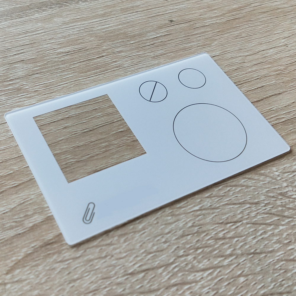 Controlador de hogar inteligente Lente de cubierta templada de 1 mm