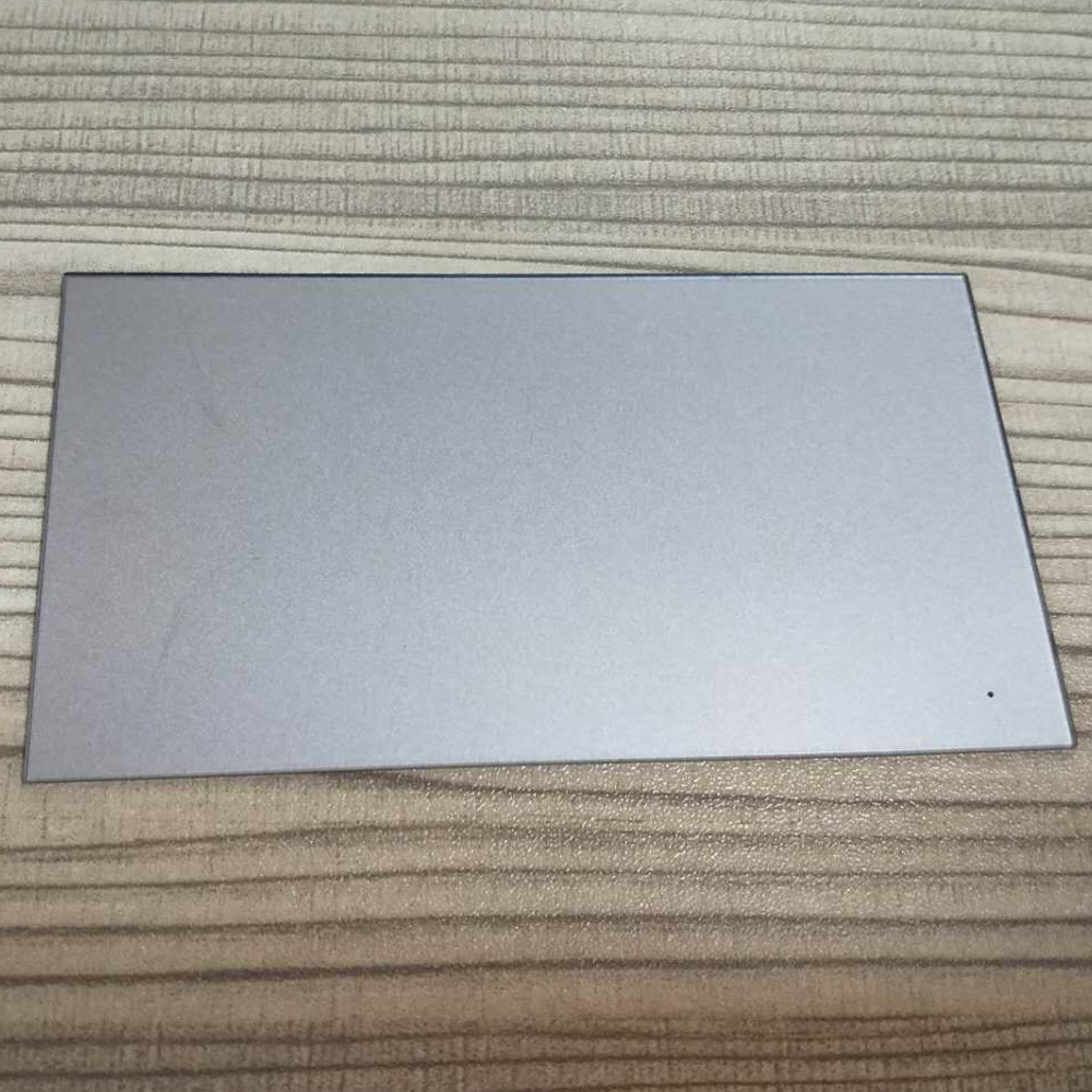 0,7 mm supervlakheid en Touch Top Touchpad glazen bord