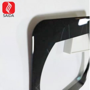 Discountable price China Low Iron Tempered electronic Glass Customized Cover Glass for Light