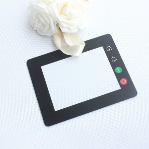 Reasonable price Custom Luxury Design Wall Concave Touch Button Switch Standard Sizes Glass Panel Silk Screen Toughened Glass