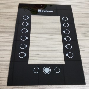 Etched Anti-Glare 3mm Top Window Toughened Glass for Vending Devices