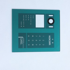 Hot Sale Customzied Tempered Glass for RFID Card; Tempered Cover Glass for Door Lock