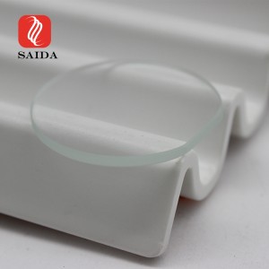 Custom 0.8mm Ultra Clear Low Iron Tempered Glass for Watch