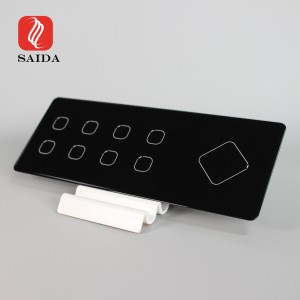 3mm Wall Mounted Dimmer Controller Light Touch Switch Glass Panel