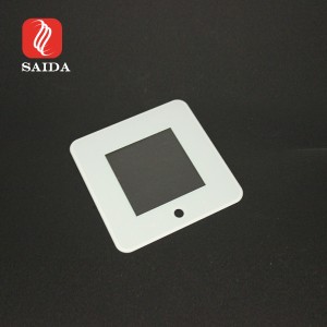 1 mm の白い強化ガラス ライト スイッチ ガラス、表示窓付き