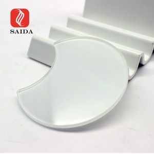 Apple White Moon-Shaped Toughened Glass Touch Panel