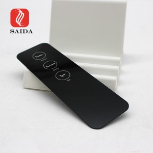 1mm Touch Screen Front Glass Panel for Massager Machine