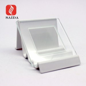 4mm Crystal Clear Socket Switch Glass Panel for Automation Home
