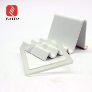 4mm Low Iron Square Step Glass for LED Lighting