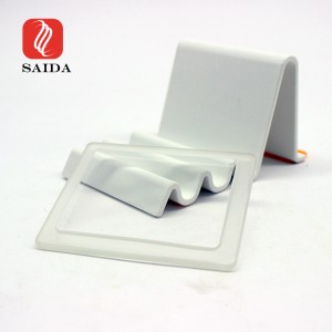 4mm Low Iron Square Step Glass for LED Lighting