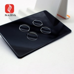3 mm Lichtschalter-Touch-Glasplatte