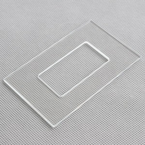 3mm Ultra Clear Top Switch Glass Panel for Smart Home