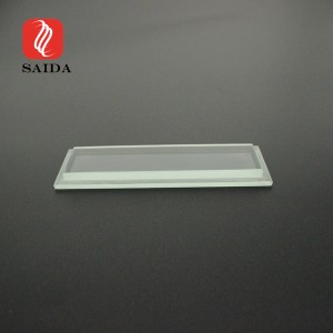 Low Iron 4mm Step Toughened Glass Panel for Buried Lighting