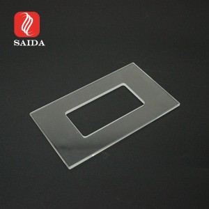 2 mm Hotelschalter-Sicherheitsglas-Frontglasplatte