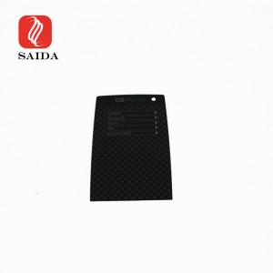 0.7mm Anti Fingerprint Tempered Glass Panel for Notebook Trackpad