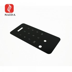 Durable 1.1mm Ultra Thin Glass Panel for Door Lock