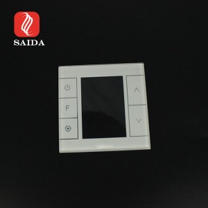 3mm Apple White Crystal Celar Toughened Glass for Thermostat