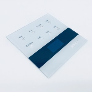 3 mm Wand-Touch-Schalter aus gehärtetem Glas für industrielle Steuerung