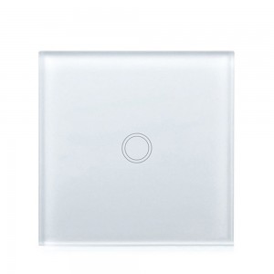 Kaca Tempered Apple White 2mm untuk Panel Saklar